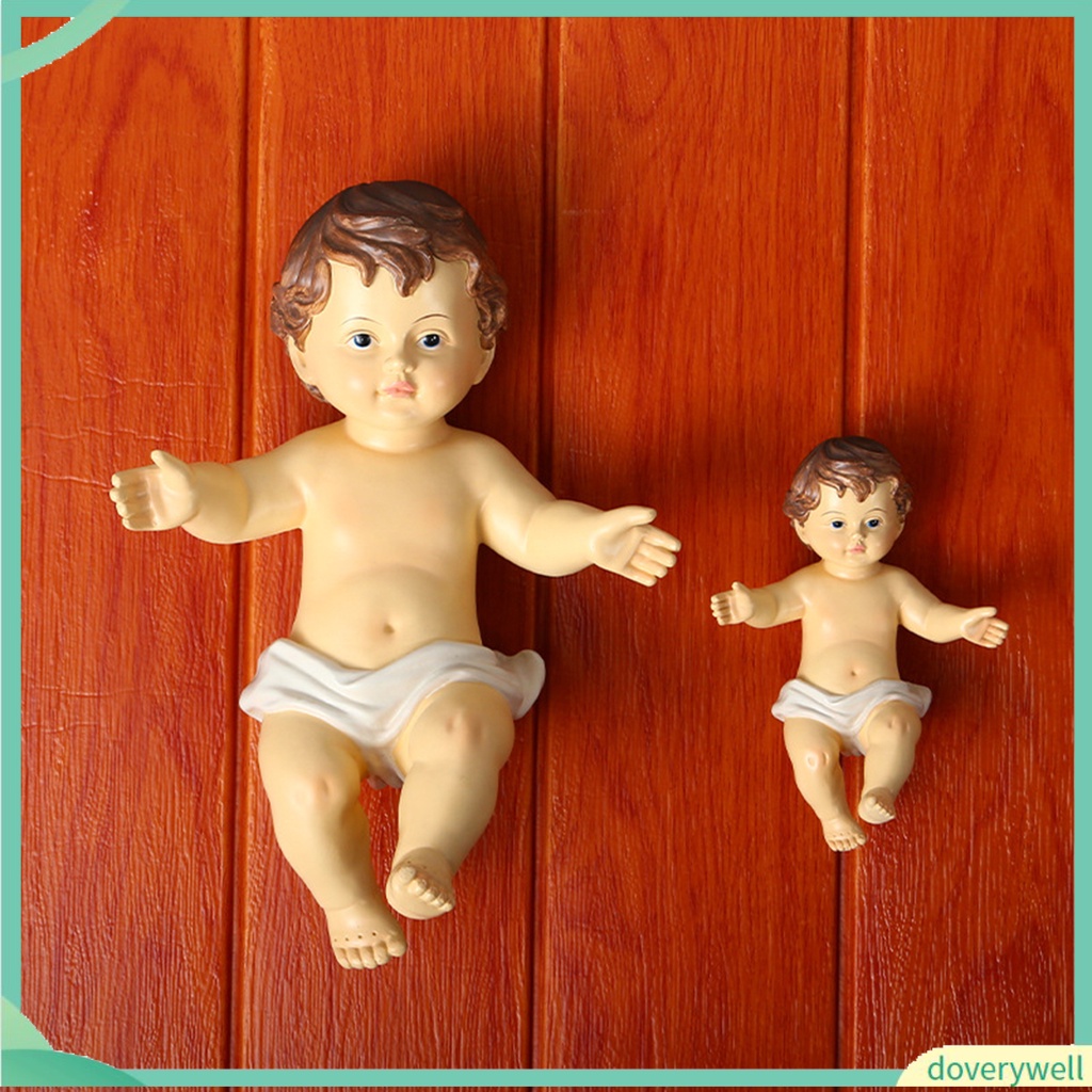 Tượng chúa jesus bằng nhựa resin dùng trang trí giáng sinh