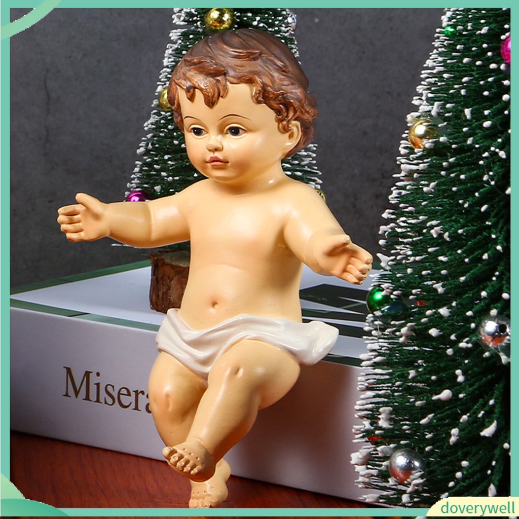Tượng chúa jesus bằng nhựa resin dùng trang trí giáng sinh