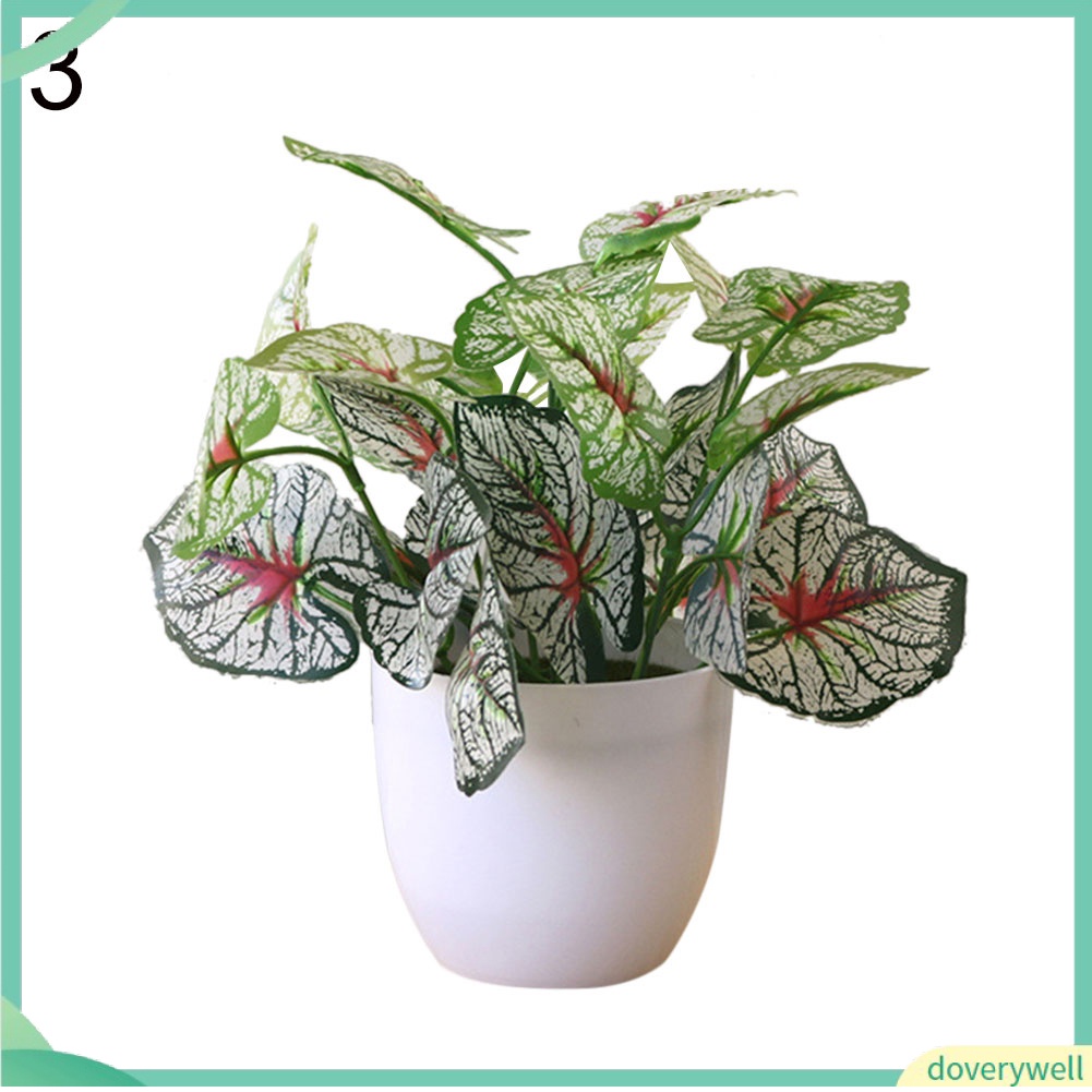 Chậu Cây Giả Để Bàn Trang Trí Nhà Cửa / Văn Phòng