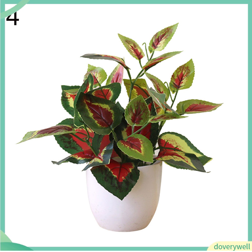 Chậu Cây Giả Để Bàn Trang Trí Nhà Cửa / Văn Phòng