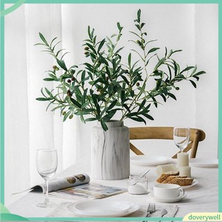 (Doverywell) Nhánh cây ô liu giả dùng trang trí nhà cửa / làm đạo cụ chụp ảnh