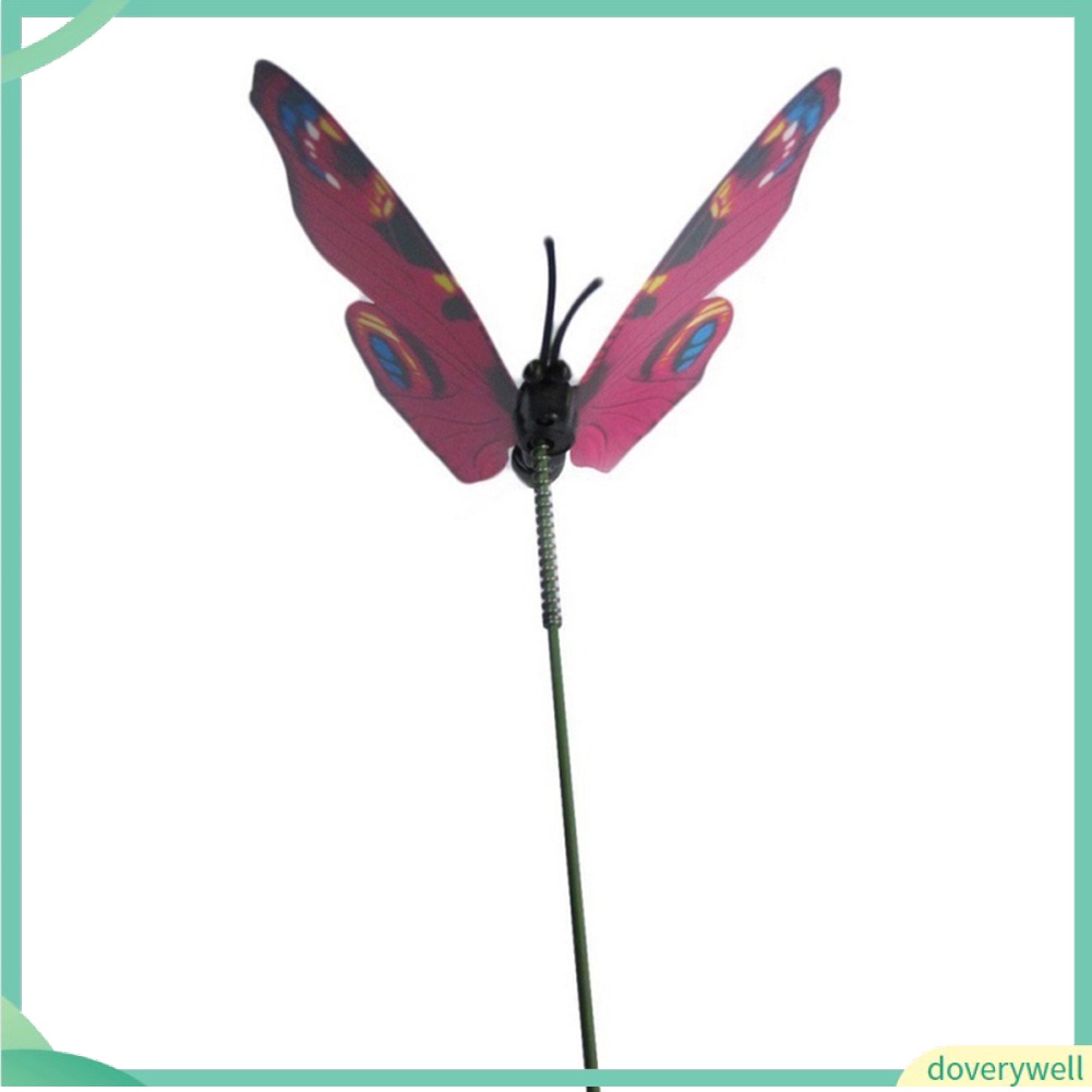 (Doverywell) Set 15 cọc cắm kiểu bướm để trang trí sân vườn