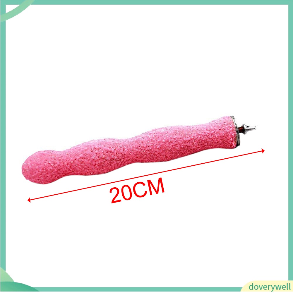 Thanh đứng đồ chơi nhai gặm kiêm mài móng cho chim vẹt độc đáo
