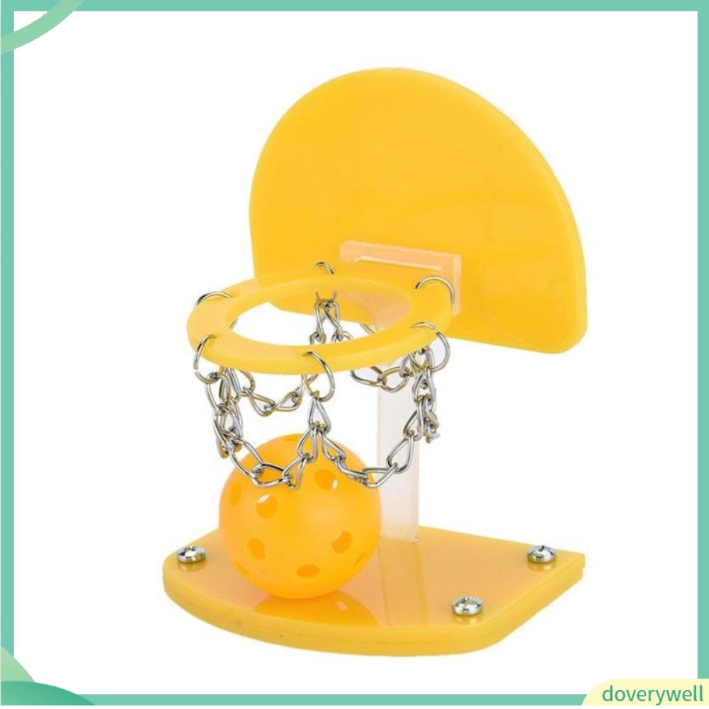 Đồ chơi bóng rổ mini cho vẹt