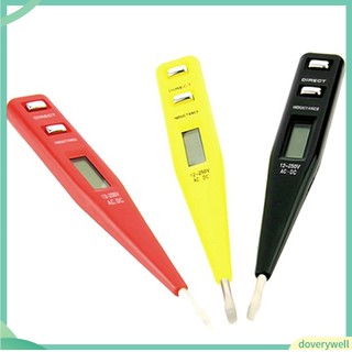 (Doverywell) Bút thử điện 12v-250v AC DC tiện dụng chất lượng cao