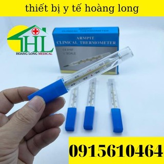 Nhiệt kế thuỷ ngân đo nhiệt độ cơ thể-nhiệt kế kẹp nách