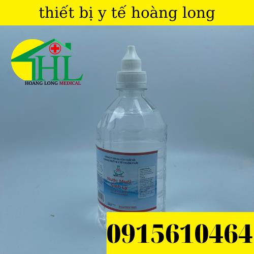 Nước Muối Sinh Lý Asean Natriclorid 0.9% Chai 530ML