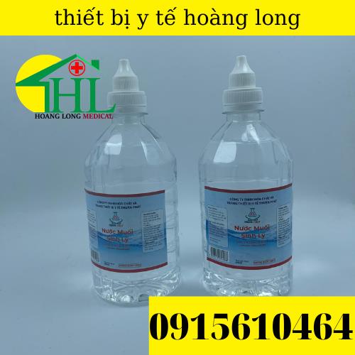 Nước Muối Sinh Lý Asean Natriclorid 0.9% Chai 530ML