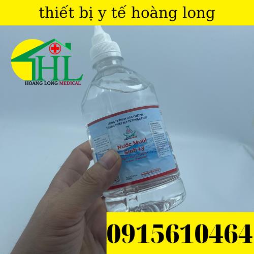 Nước Muối Sinh Lý Asean Natriclorid 0.9% Chai 530ML