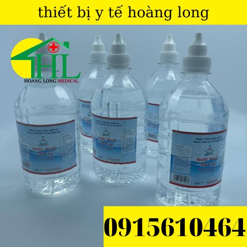 Nước Muối Sinh Lý Asean Natriclorid 0.9% Chai 530ML