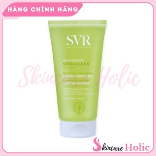 Gel Rửa Mặt SVR Sebiaclear Gel Moussant Không Chứa Xà Phòng (55ml -  200ml - 400ml)