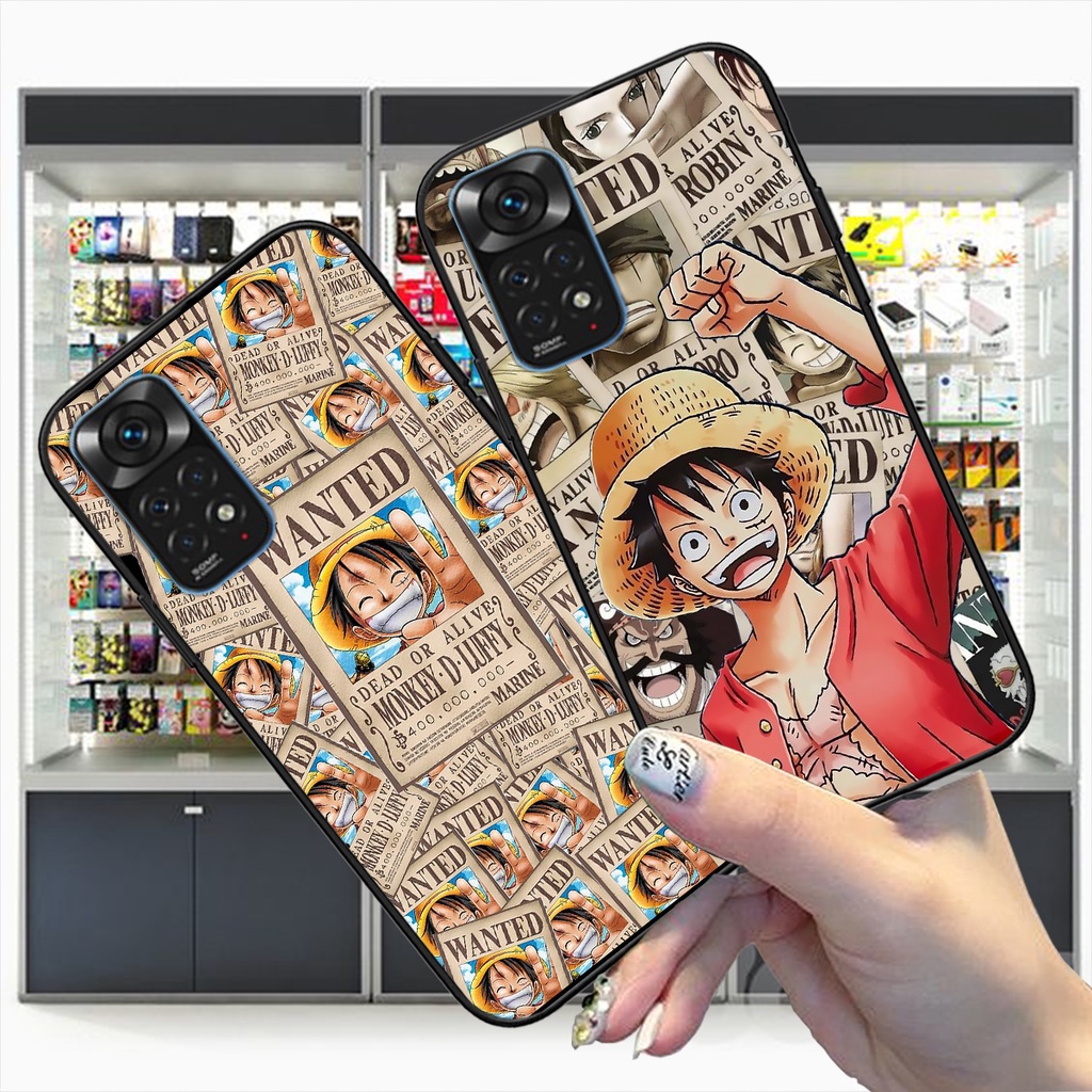 Ốp Redmi Note 11 4G , Note 11S , Note 11 Pro 5G , Note 11s 5G bộ hình LUFY one piece anime vua hải tặc