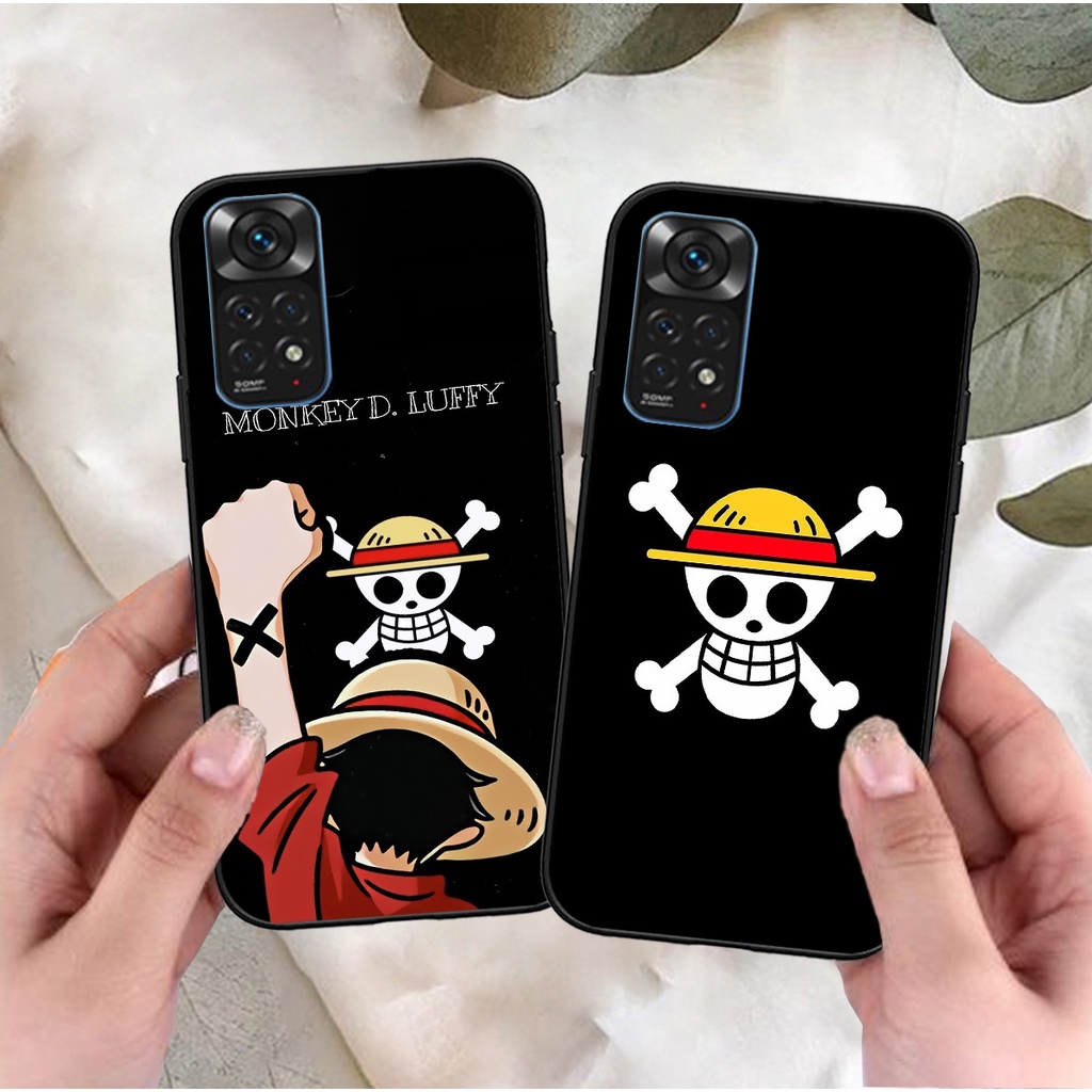 Ốp Redmi Note 11 4G , Note 11S , Note 11 Pro 5G , Note 11s 5G bộ hình LUFY one piece anime vua hải tặc