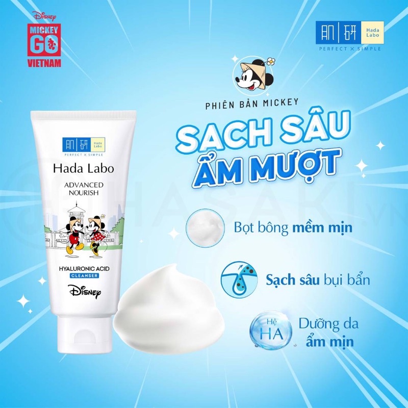 Sữa rửa mặt Hada labo