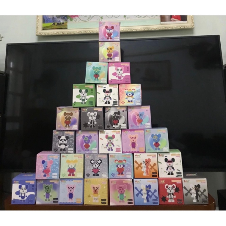 Le.go lắp ráp mô hình nhiều mẫu- Le.go gấu mini