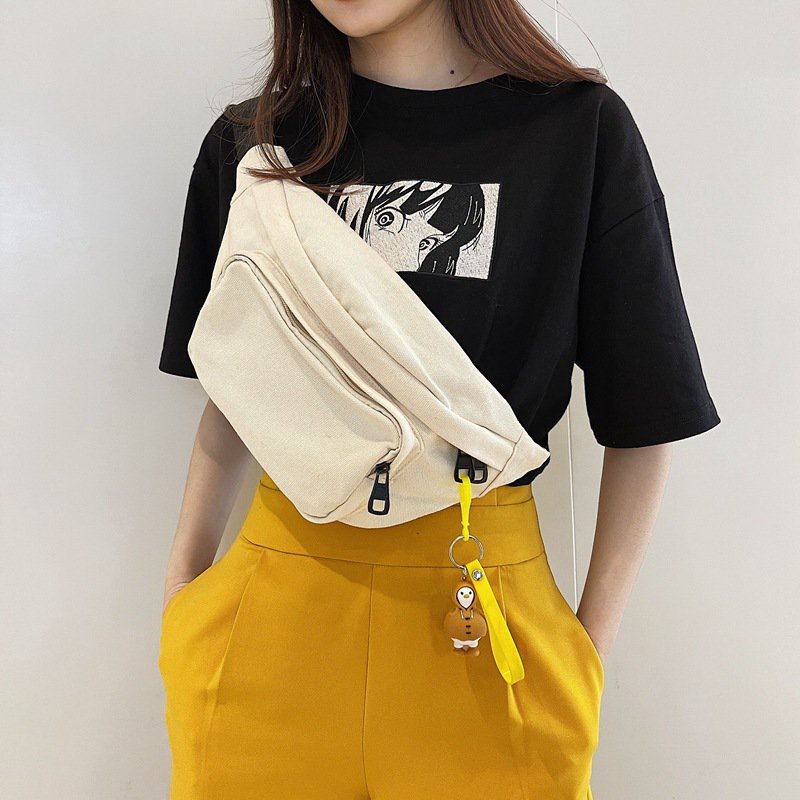 Túi Đeo Trước Ngực Nam Túi Ché O Bao Tử Nam Túi Đeo Một Vai Thường Ngày Thương Hiệu Thời Trang Nhật Bản Ba Lô Hip Hop Họ