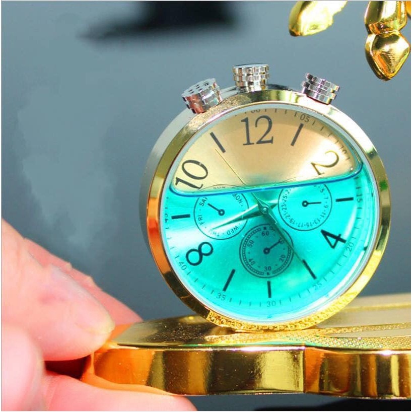 Xả kh0 Nước Hoa Xe Hơi - Nước Hoa Trang Trí Ô Tô Tượng Ngựa Đính Đá Phong Thủy - Mã Đáo Thành Công Để Taplo, Bàn Làm Việ