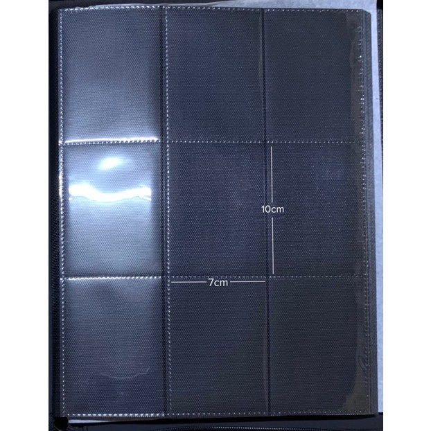 Album đựng thẻ bài có khoá kéo 3x3