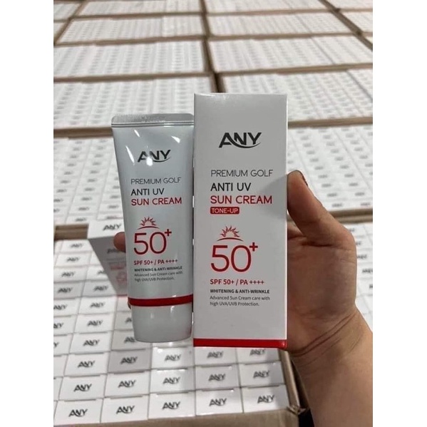 Kem Chống Nắng Hàn Quốc Nâng Tông Any Premium Golf Anti UV SPF 50+