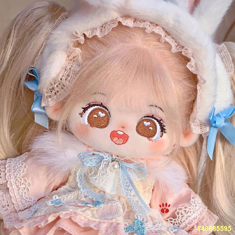 🔥Búp bê bông chính hãng ăn mặc tóc chiên khỏa thân búp bê bé gái quà tặng