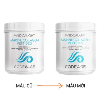 Bột collagen giúp trẻ hóa da CodeAge Marine Collagen Peptides 450g [ Hàng Công Ty ]