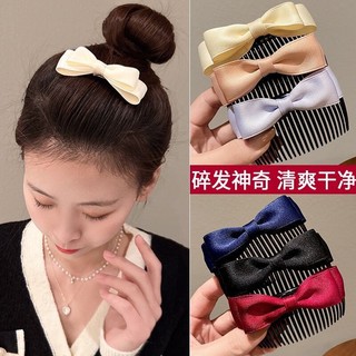 Lược cài tóc đính nơ phong cách tiểu thư