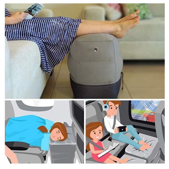 Gối kê chân văn phòng, chống suy giãn tĩnh mạch chân, giảm đau mỏi lưng.