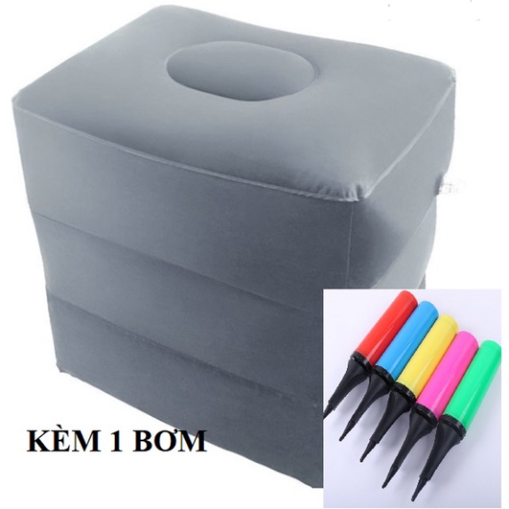 Gối kê chân văn phòng, chống suy giãn tĩnh mạch chân, giảm đau mỏi lưng.
