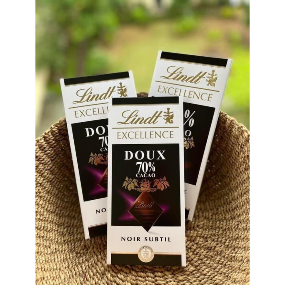 Socola Cacao Lindt Dark Chocolate 60%, 70%, 78%, 85%, 90%, 99% Cacao