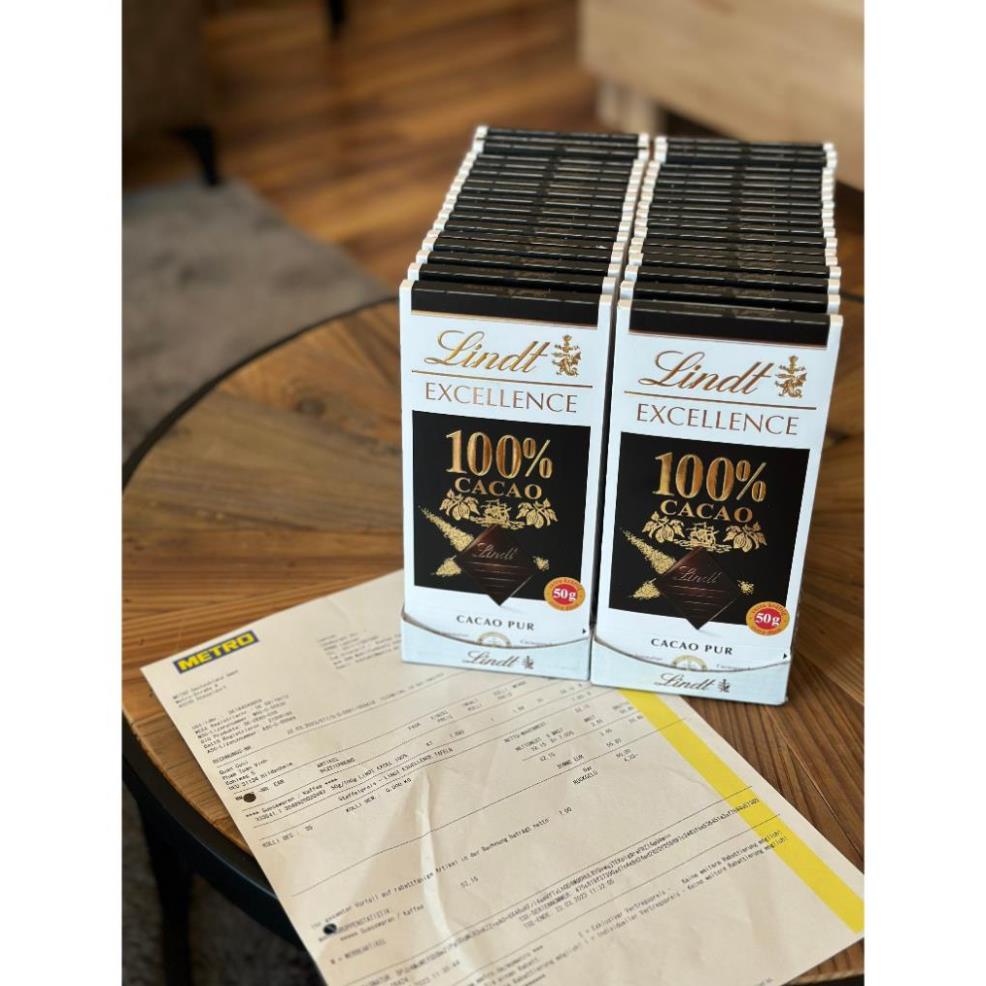 Socola Cacao Lindt Dark Chocolate 60%, 70%, 78%, 85%, 90%, 99% Cacao