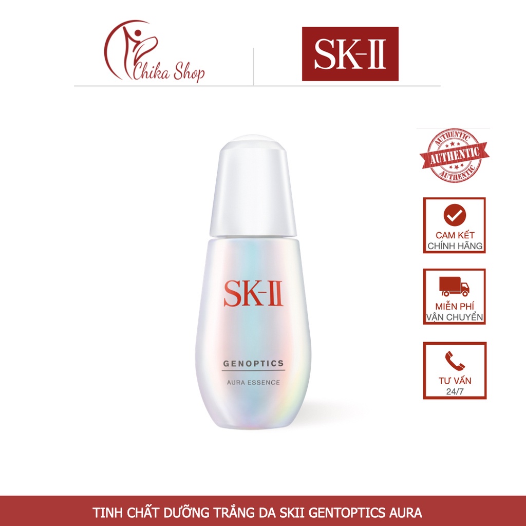 SKII GENOPTICS AURA - ULTRAURA ESSENCE - Tinh chất dưỡng trắng da SKII