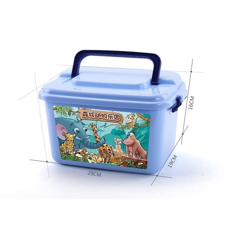 Đồ Chơi Hộp Động Vật 58 Chi tiết Cho Bé Baostore