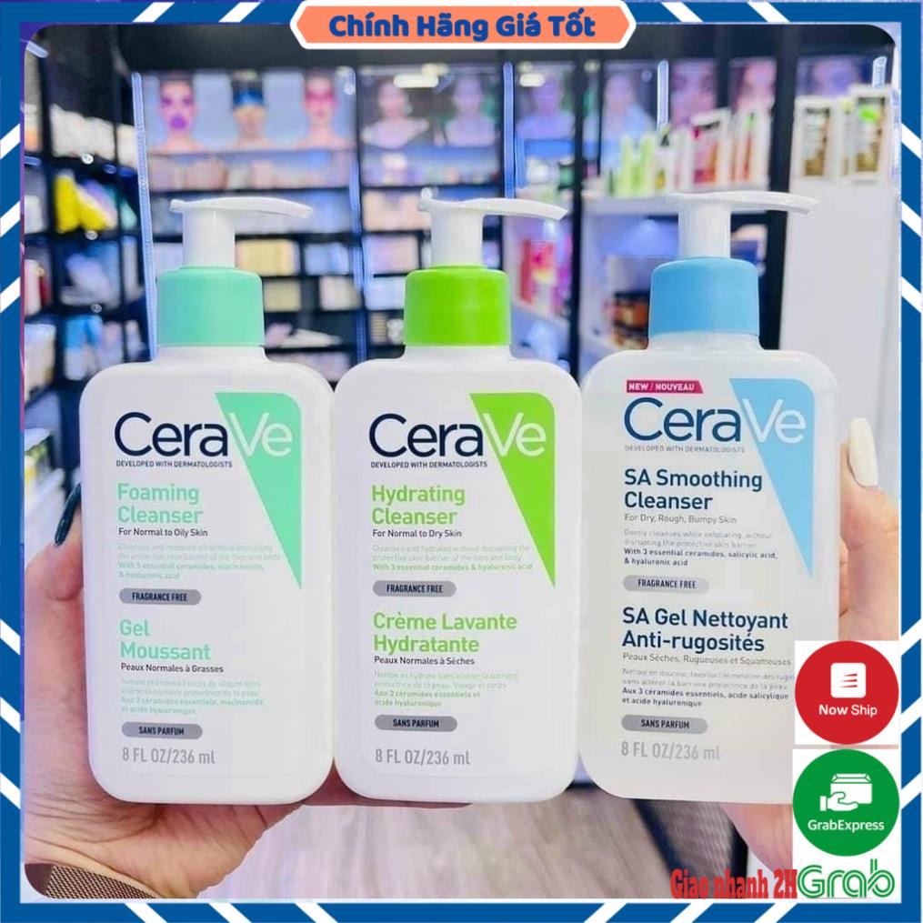 Sữa rửa mặt Cerave nội địa Pháp - NEMO SHOP