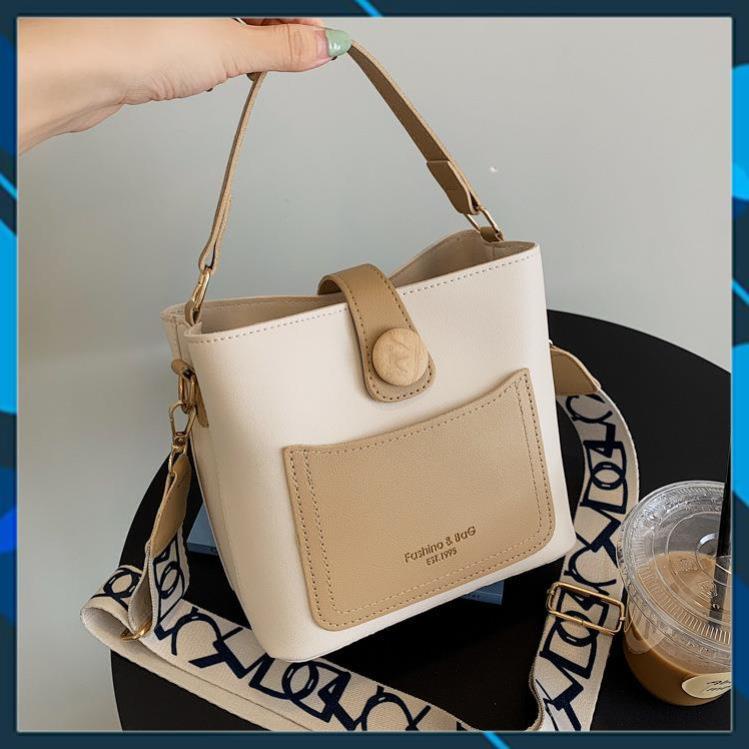 [Tặng Kèm Chun Buộc Tóc] Túi Xách Nữ Đeo Chéo Thời Trang Hàn Quốc Đi Học Đi Làm Cao Cấp Giá Rẻ Da Đẹp - Tdc096 Hot