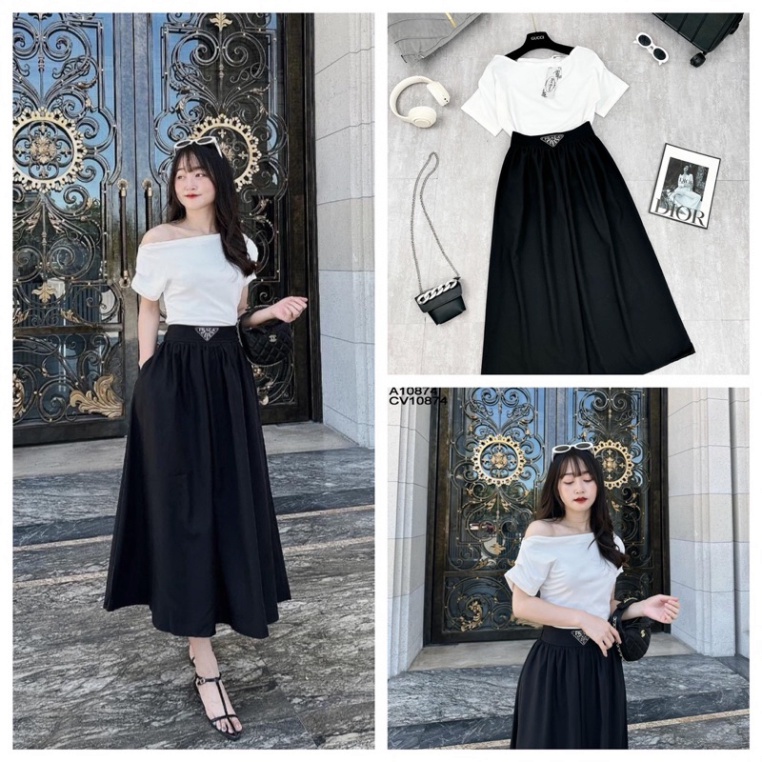 𝗩𝗶𝗱𝗲𝗼 𝗔̉𝗻𝗵 𝗧𝗵𝗮̣̂𝘁 ✔ tuyệt phẩm sét prada tag đá thời thượng Em này sin sang tươi trẻ