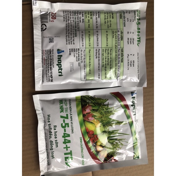 NPK 7-5-44 tăng đậu trái lớn trái(hợp trí)