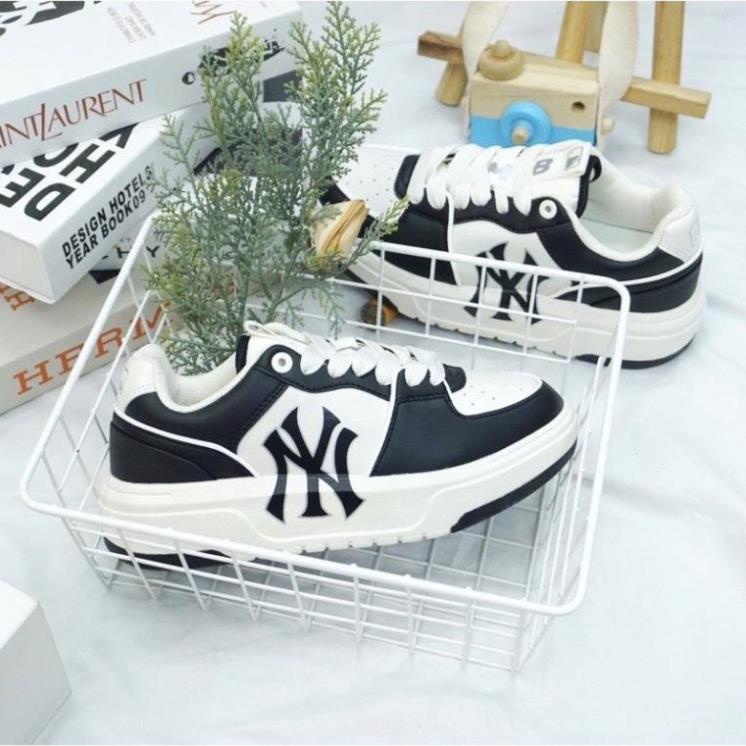 Giày MLB Nam Nữ, Giày MLB Chunky 3 màu độn đế hàng cao cấp Dành cho nam nữ
