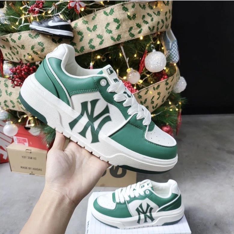 Giày MLB Nam Nữ, Giày MLB Chunky 3 màu độn đế hàng cao cấp Dành cho nam nữ