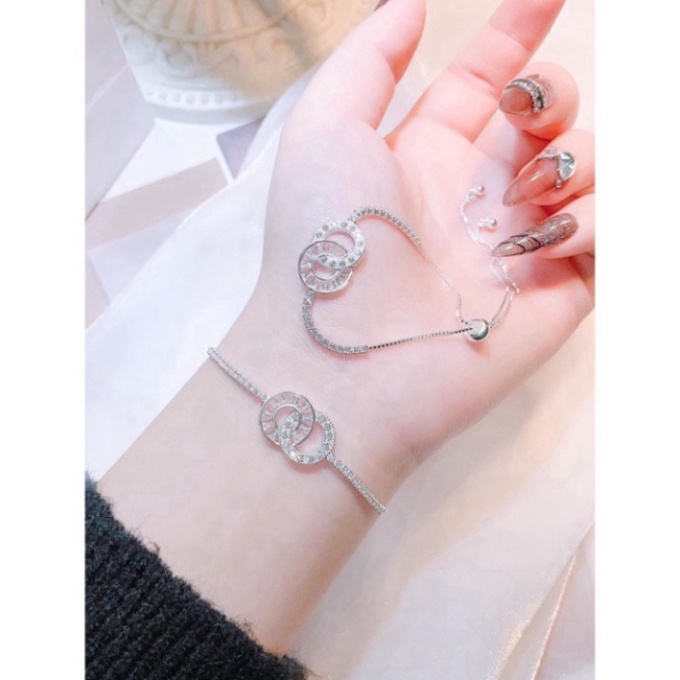 Lắc Tay Rútt Freesize , Lắc Tay Cao Cấp Bạc Ý - Tiệm Trang Sức | Hải Quân_Store