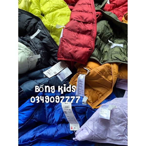 Áo Phao Mềm Bé Trai & Bé Gái Siêu Nhẹ UNI