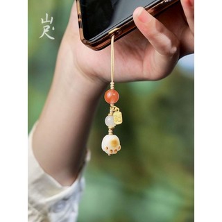 Dây Treo Điện Thoại Chân Mèo + Handmade Cầu May Mắn [100 Mẫu]