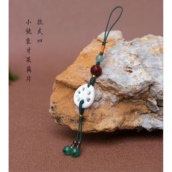 Móc Treo ĐT Sen Bách Diệp Cầu Bình An