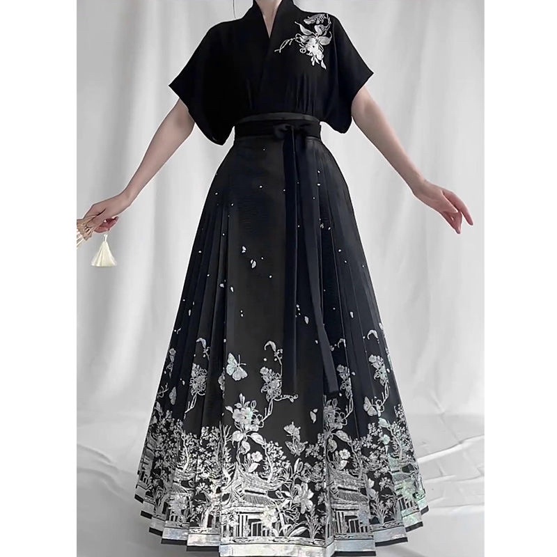 Chân váy mã diện hán phục