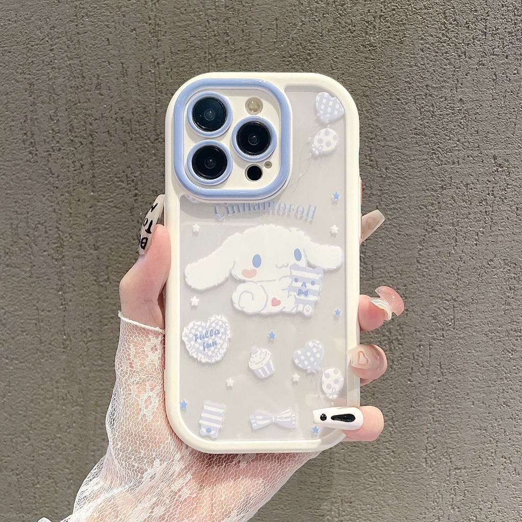 Ốp Điện Thoại In Hình Chú Chó Hoạt Hình Cho Apple 14 / 13 / 12 / 11 / 7 / 8