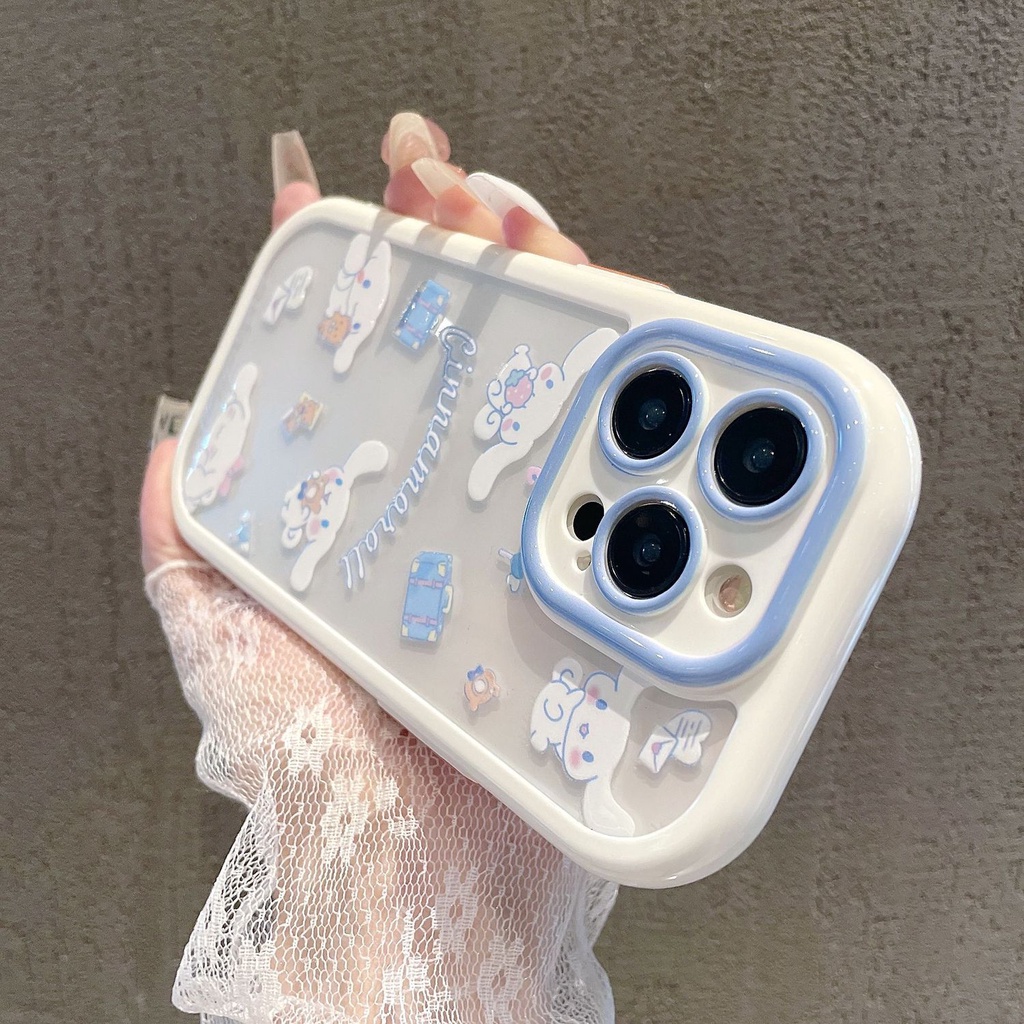 Ốp Điện Thoại In Hình Chú Chó Hoạt Hình Cho Apple 14 / 13 / 12 / 11 / 7 / 8