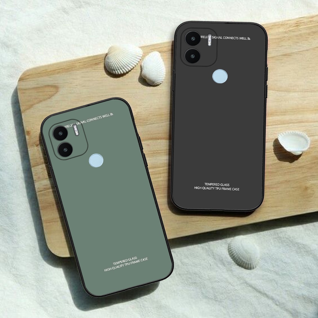 Ốp Xiaomi Redmi A2 , A2+ , A2 PLUS màu trơn đơn giản phong cách lịch sự siêu bền