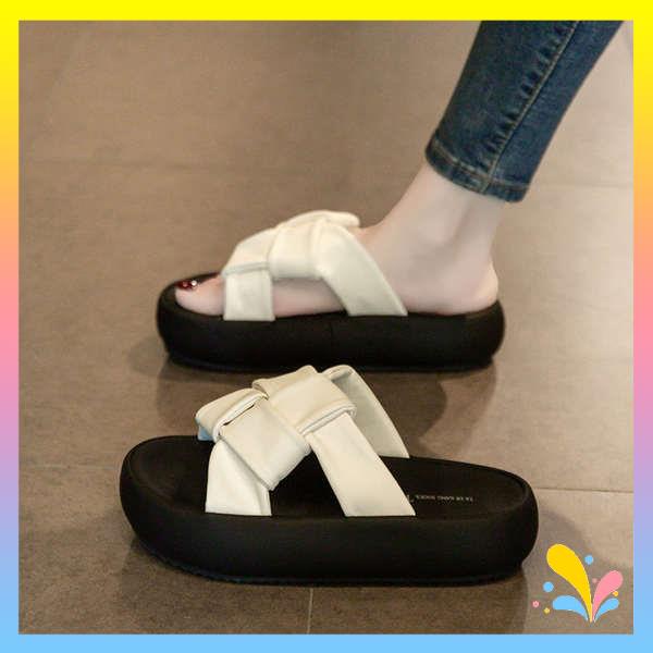 Giày Sandal Đế Dày Thời Trang Mùa Hè Dành Cho Nữ