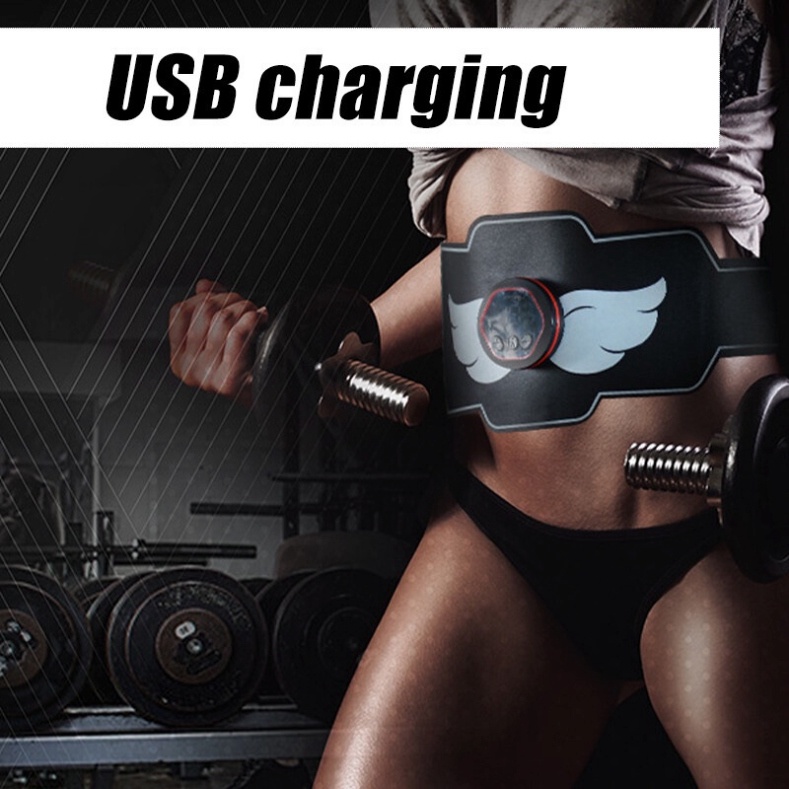 Máy Massage Bụng - Máy Rung Giảm Mỡ Bụng Rung Nóng 6 Chế Độ Cường Độ 15 Cấp 6 Chế Độ Khác Nhau