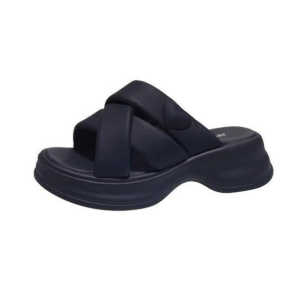 Sandal đế dày dép lê đế dày thời trang dép lê thường ngày