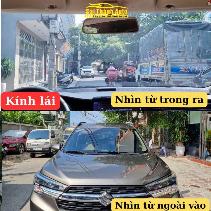 Film cách nhiệt ô tô 3M màu đen khói dán cửa kính ô tô chống nắng, Film cách nhiệt 3M dán kính chống nhìn trộm